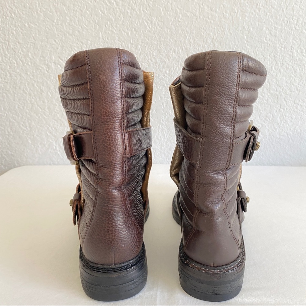 Zadig & Voltaire brown Ginger moto Boots - Picture 7 of 16